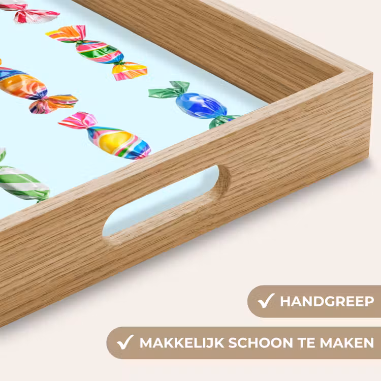 Dienblad - Snoepjes - Realistisch - Kleurrijk — 5