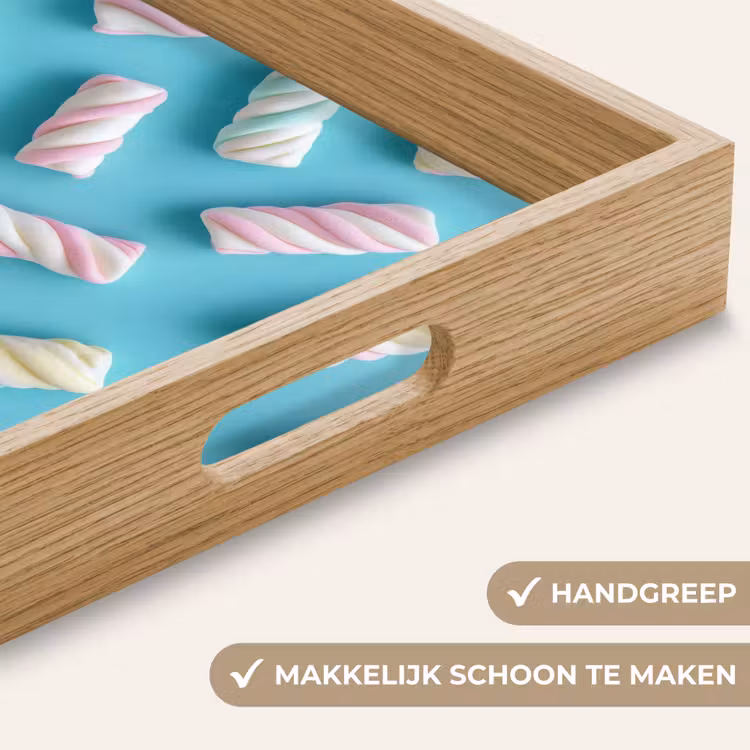 Dienblad - Spekjes - Pastel - Snoep - Blauw — 5