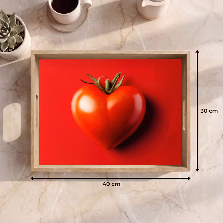 Dienblad - Tomaat - Rood - Hart — 9