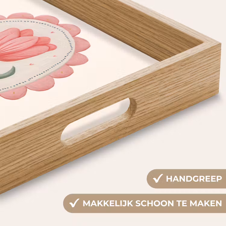 Dienblad - Tulp - Lijst - Ovaal - Illustratie — 5