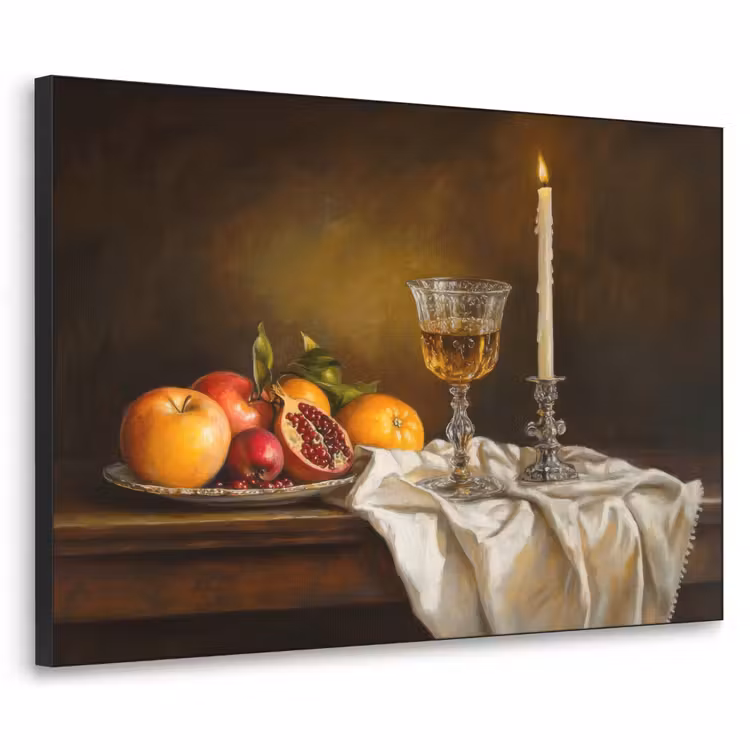 Art Frame - Fruit -  Stilleven - Wijn - Kaars — 1