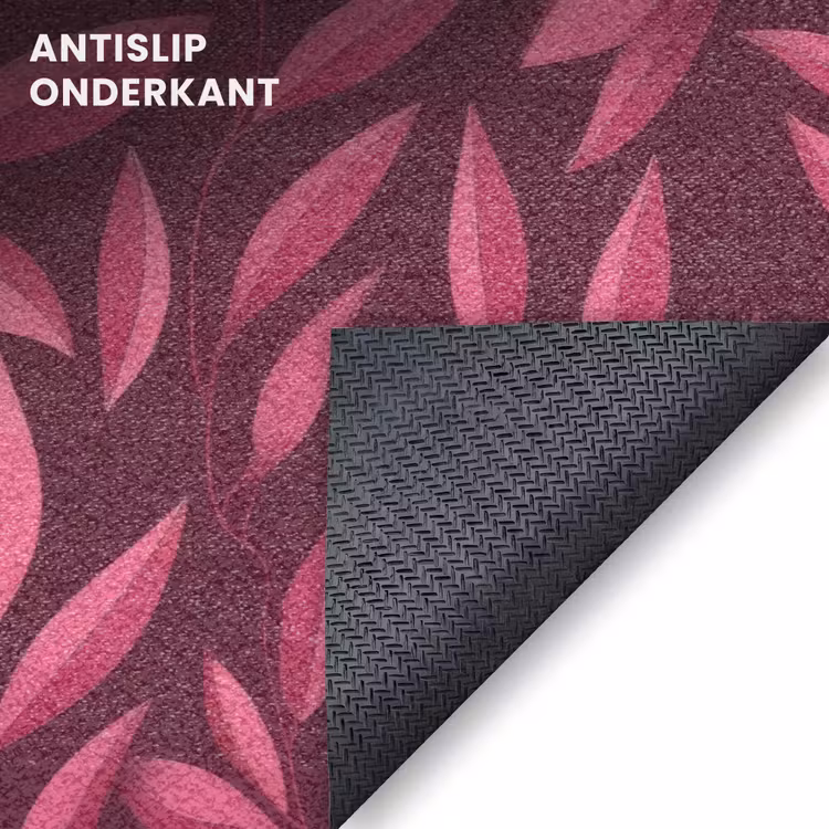 Deurmat - Bloemen - Roze - Natuur - Patroon — 6