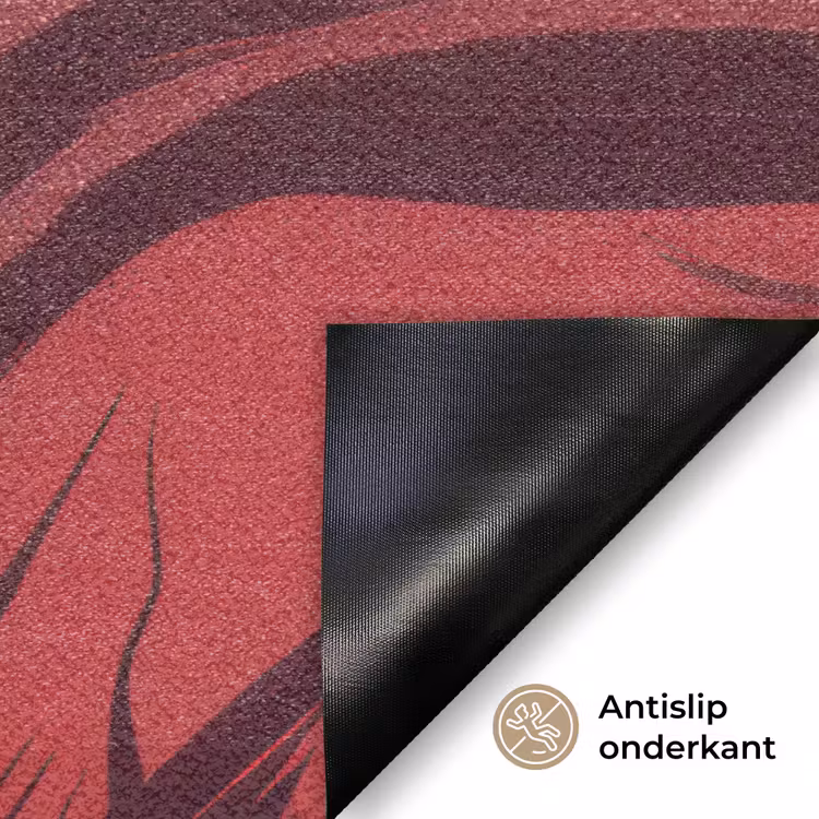 Deurmat - Kussen - Personen - Retro - Bordeaux — 6