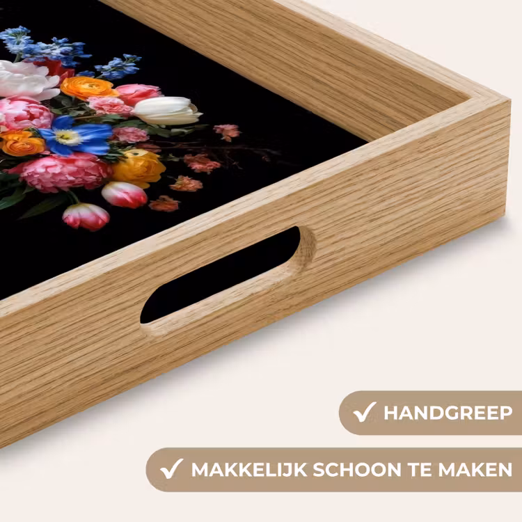 Dienblad - Rozen - Bloemen - Vaas - Boeket — 5