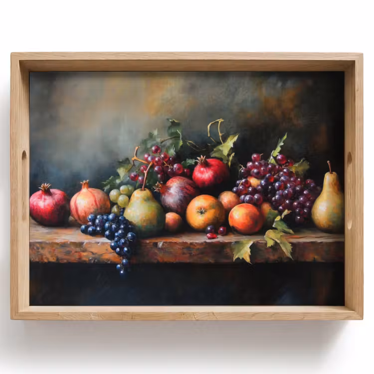 Dienblad - Rustiek - Stilleven - Fruit — 1
