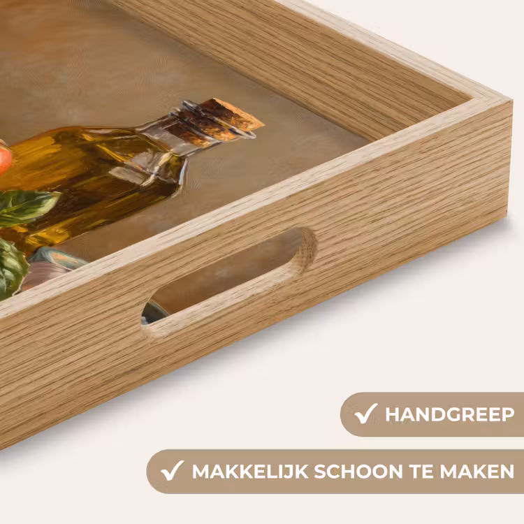 Dienblad - Tomaten - Olijfolie - Stilleven — 5