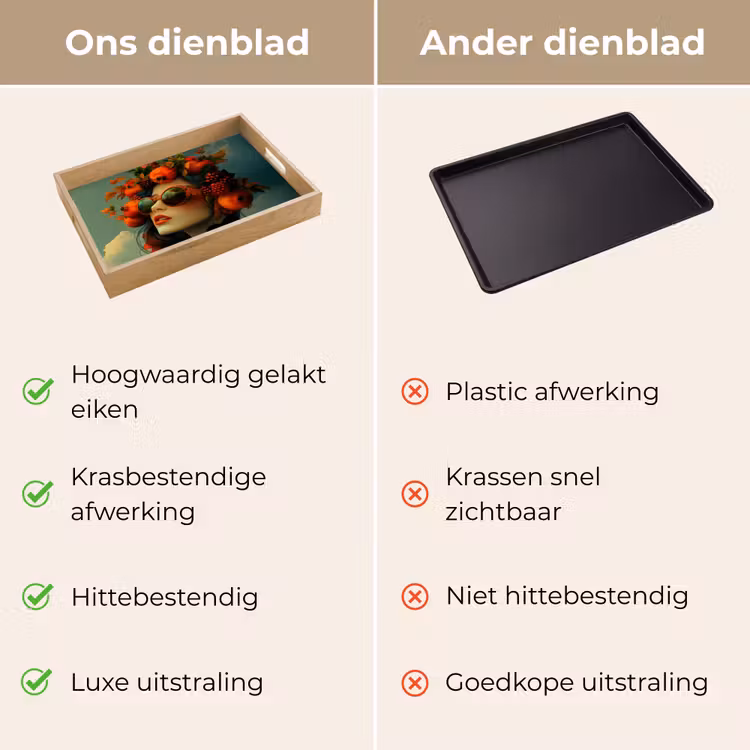 Dienblad - Vrouw - Granaatappel - Herfst - Zonnebril — 3