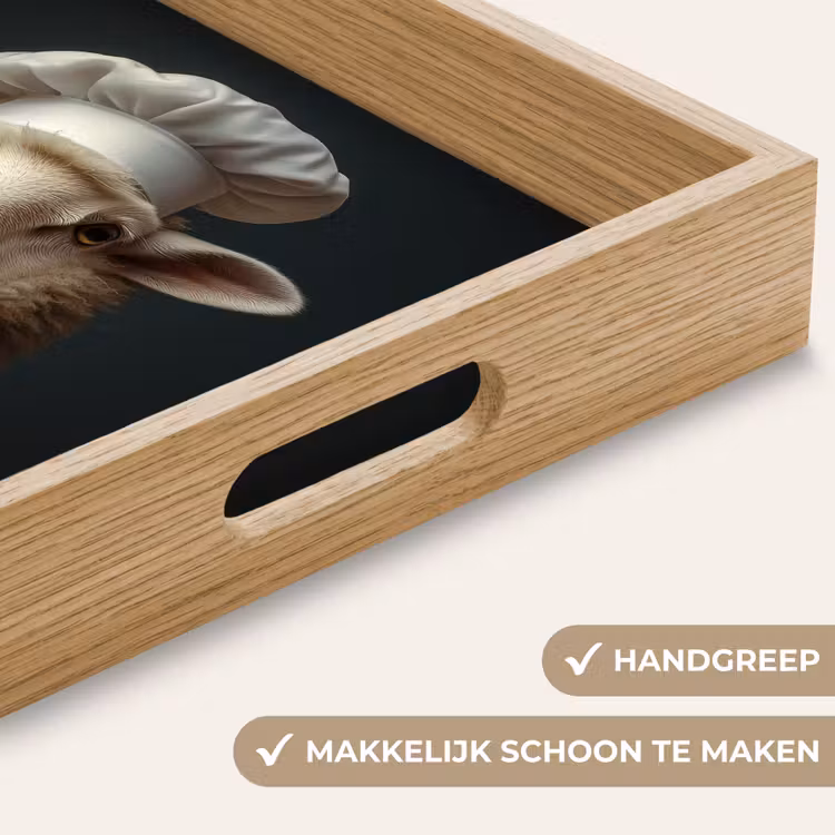 Dienblad - Schaap - Wol - Kok — 5