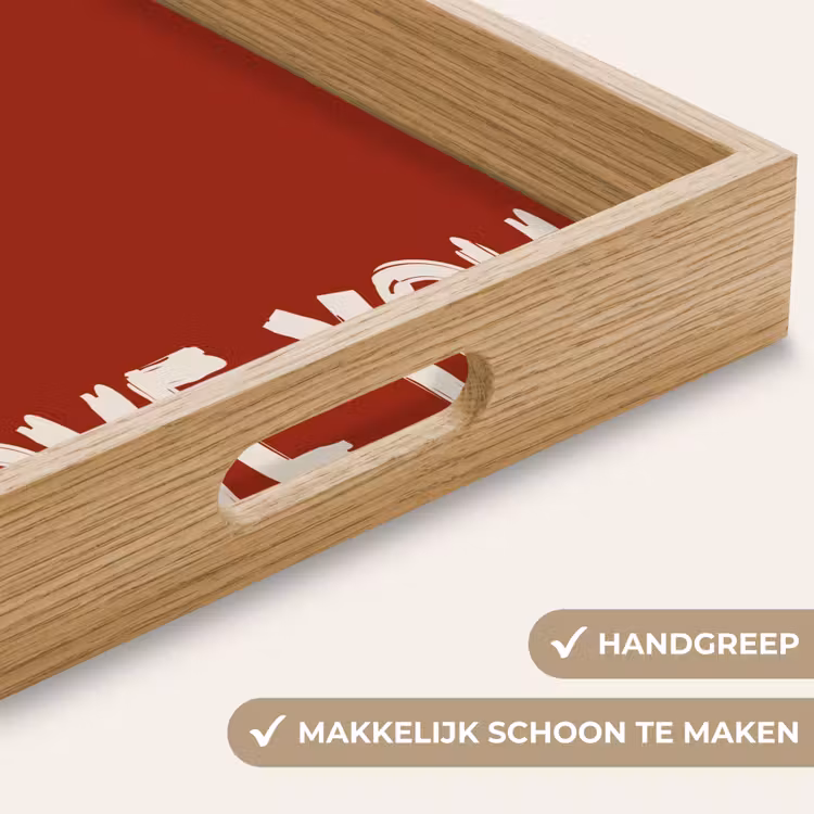 Dienblad - Schuin - Loveyou - Rood — 5