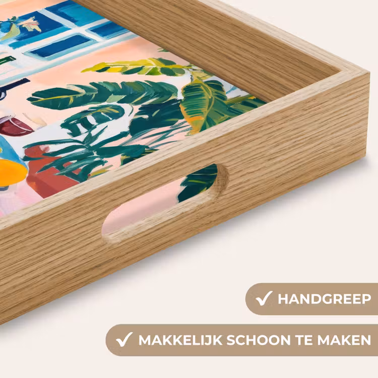Dienblad - Tafel - Wijn - Fruit — 5