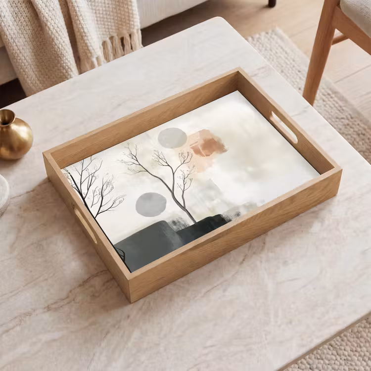 Dienblad - Wabi sabi - Beige - Plant — 2