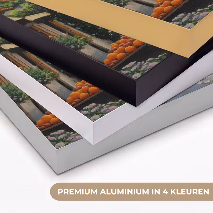 Art Frame - Dorp - Zon - Kraampjes - Huizen — 5
