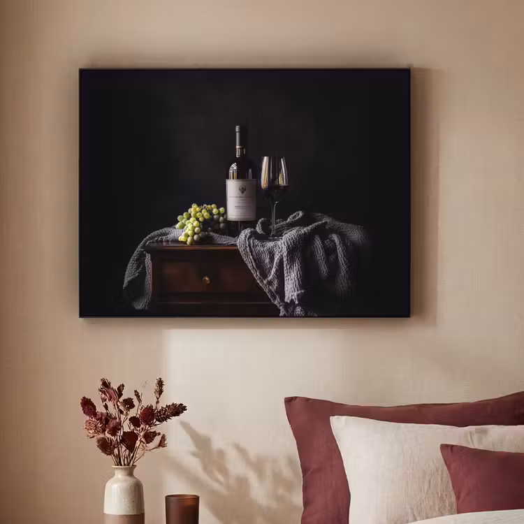 Art Frame - Druiven - Wijn - Rood - Tafel — 2
