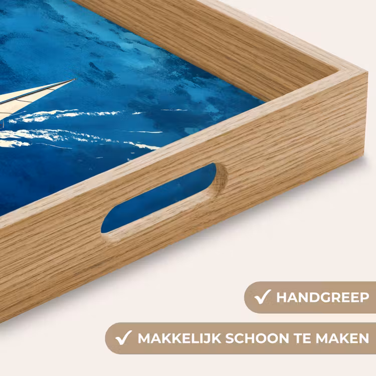 Dienblad - Zeilboot - Water - Abstract - Schaduw — 5