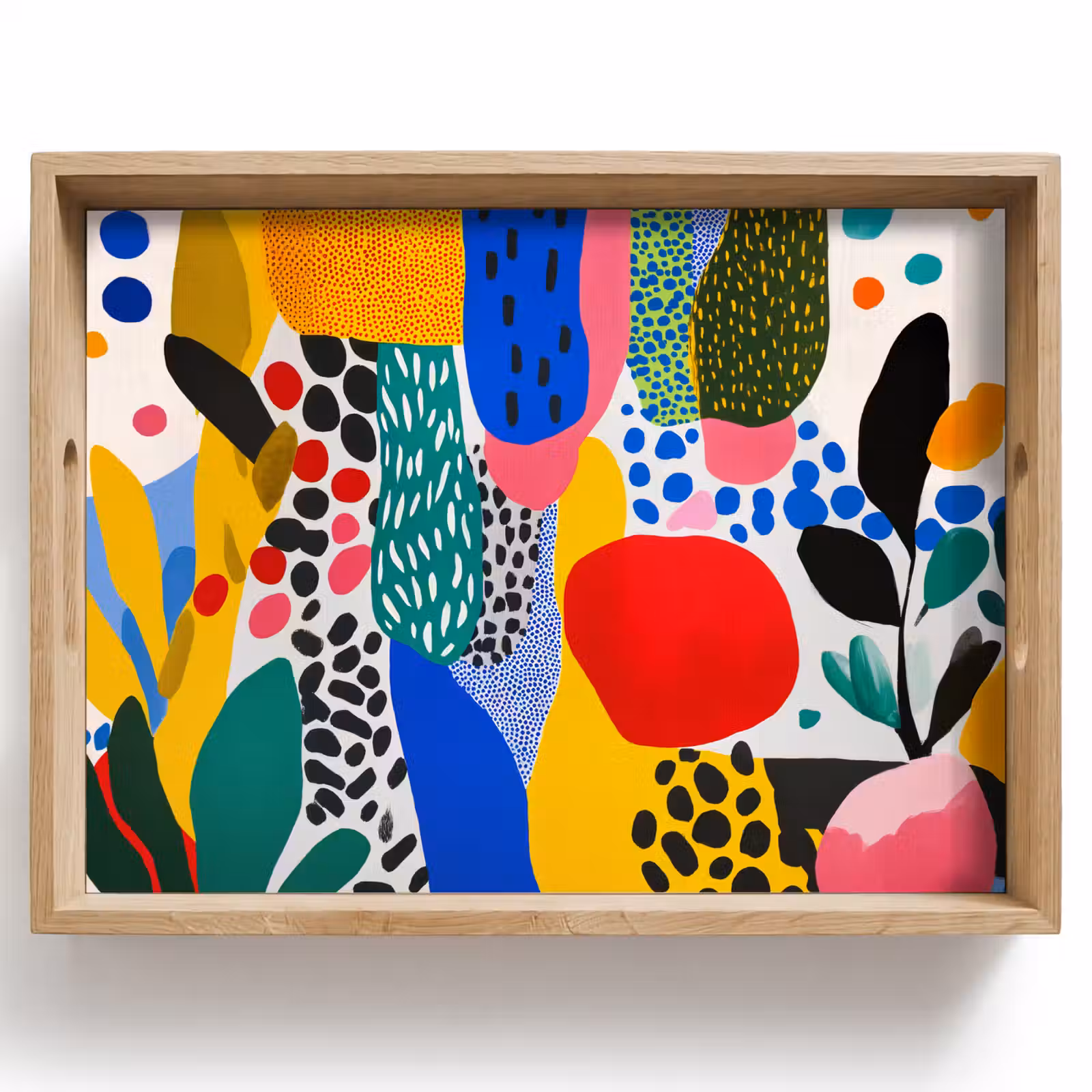 Dienblad - Stippen - Vormen - Modern - Kleuren — 1