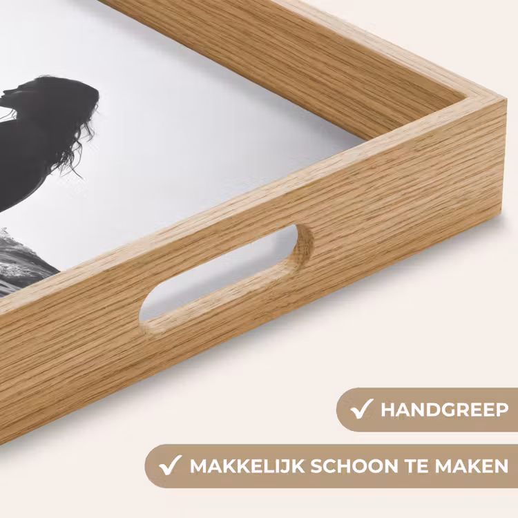 Dienblad - Silhouet - Vrouw - Surfplank - Water — 5