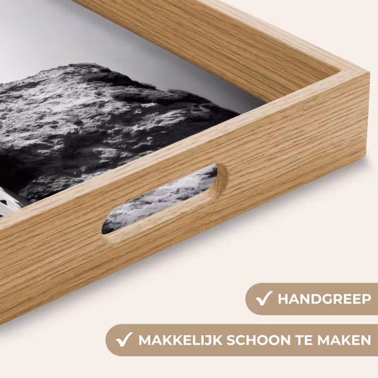 Dienblad - Strand - Klif - Golven - Voetstappen — 5