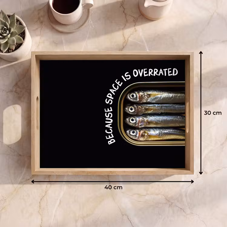 Dienblad - Sardines - Tekst - Vis - Blik — 9