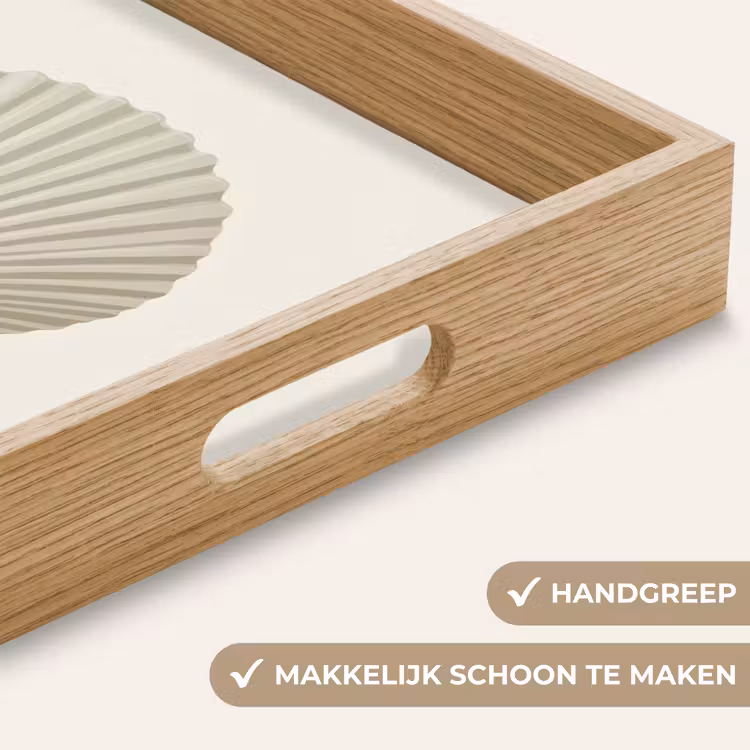 Dienblad - Schelp - Minimalistisch - Wit — 5