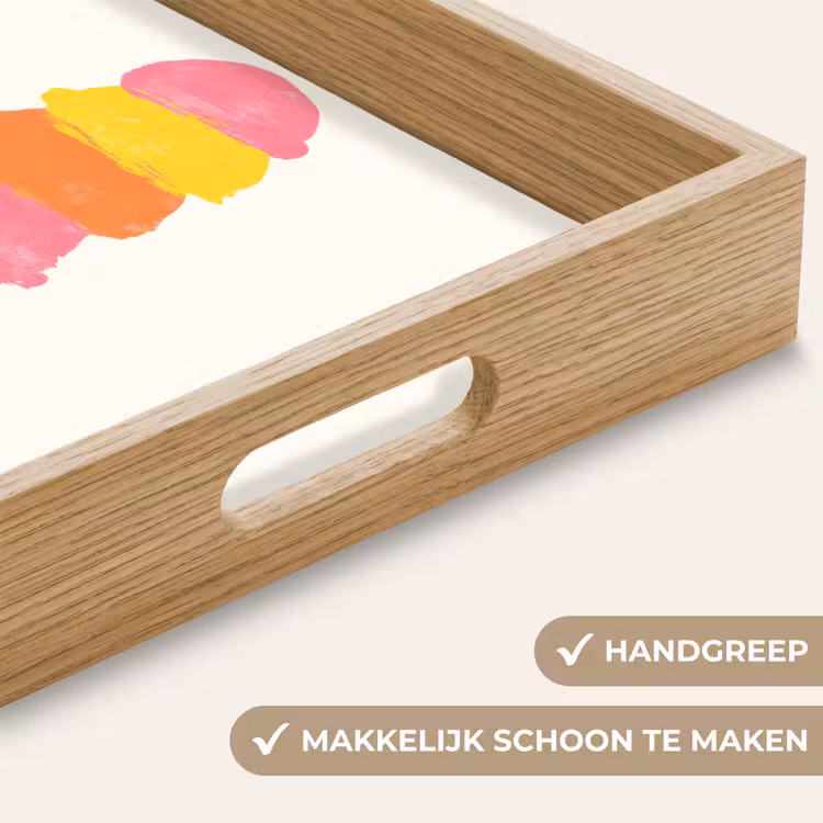 Dienblad - Schepijs - Hoorntje - Illustratie - Minimalistisch — 5