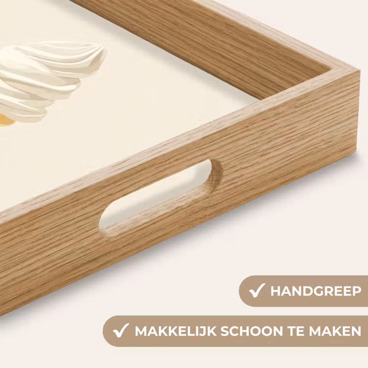 Dienblad - Softijs - Hoorntje - Wit — 5