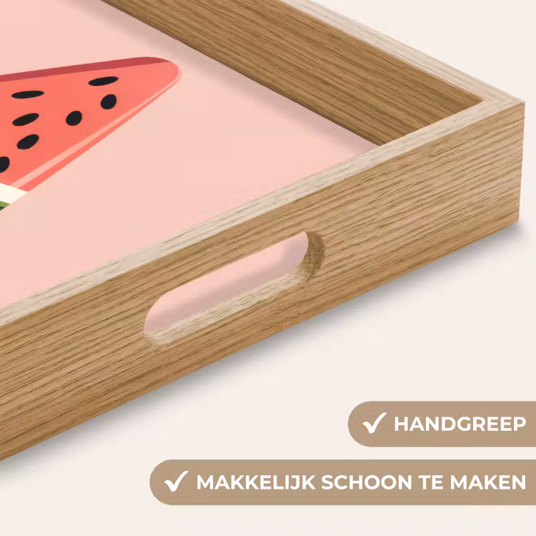 Dienblad - Watermeloen - Ijsje - Pitjes - Rood — 5