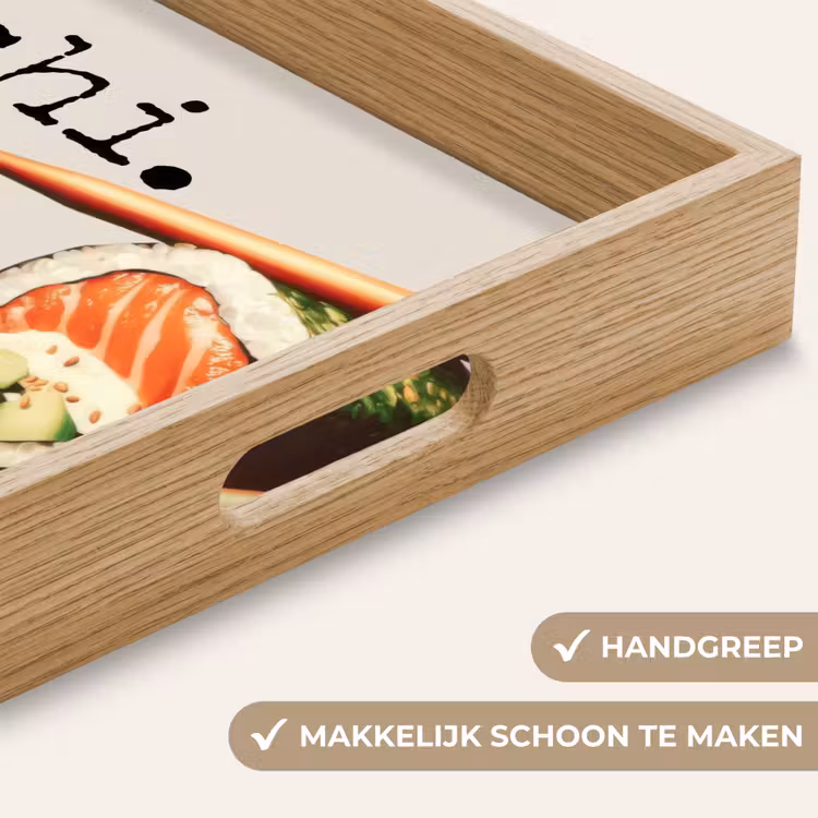 Dienblad - Sushi - Zalm - Rijst - Japans — 5