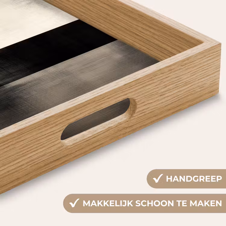 Dienblad - Vormen - Modern - Zwart — 5