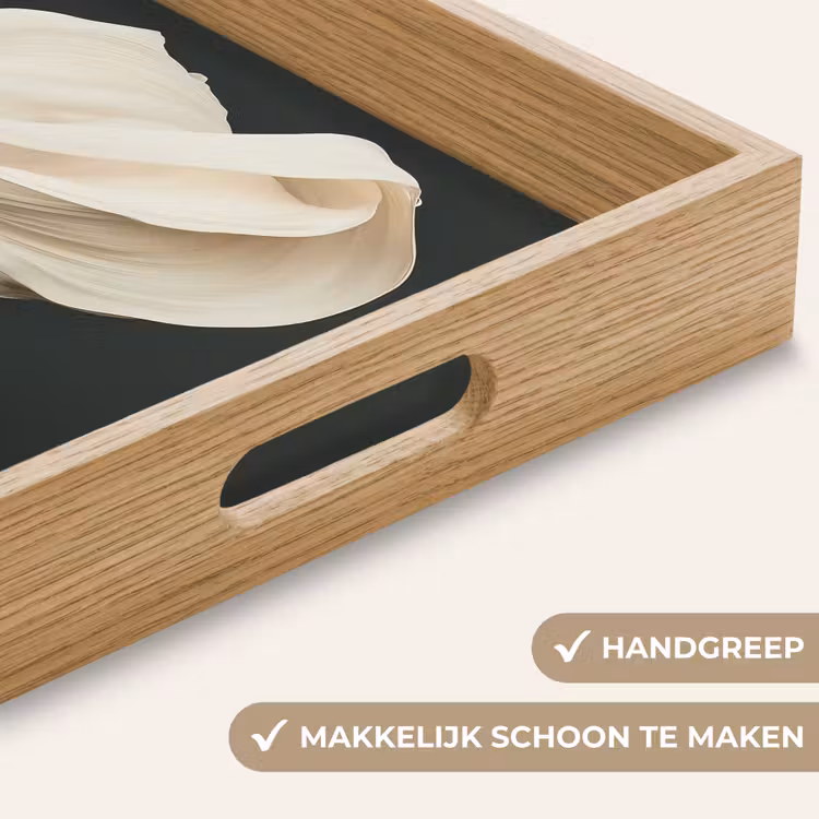 Dienblad - Vrouw - Beige - hoed — 5