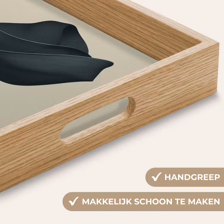 Dienblad - Vrouw - Groen - Hoed — 5