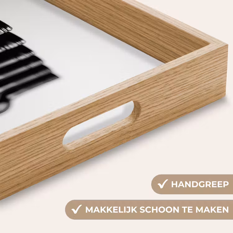 Dienblad - Wijnflessen - Zwart - Minimalistisch — 5