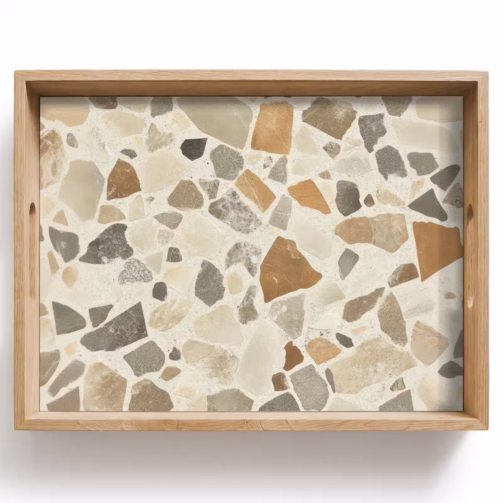 Dienblad - Stenen - Terrazzo - Decoratie - Tegels — 1