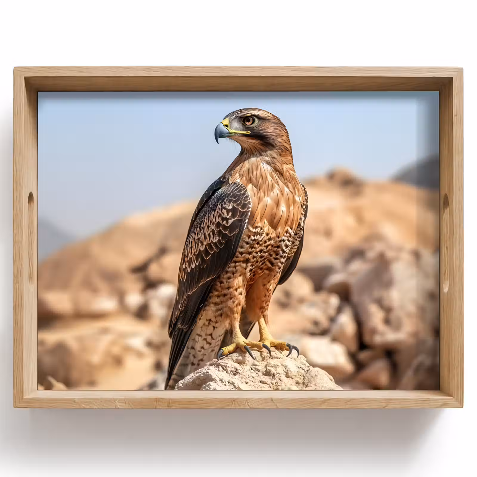 Dienblad - Valk - Vogel - Rots - Macht — 1