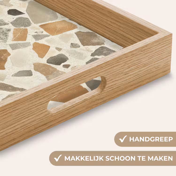 Dienblad - Stenen - Terrazzo - Decoratie - Tegels — 5