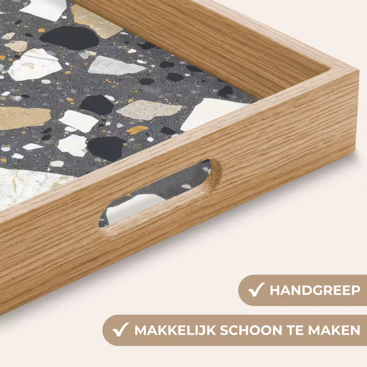 Dienblad - Terrazzo - Decoratie - Interieur - Stenen — 5