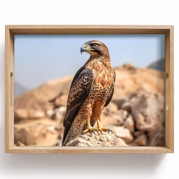 Dienblad - Valk - Vogel - Rots - Macht — 1