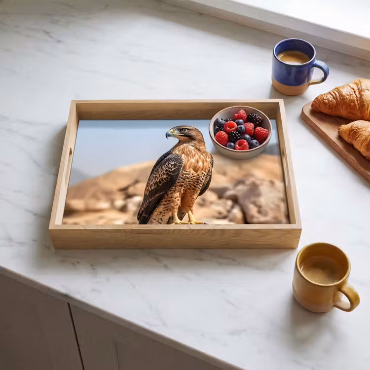 Dienblad - Valk - Vogel - Rots - Macht — 4