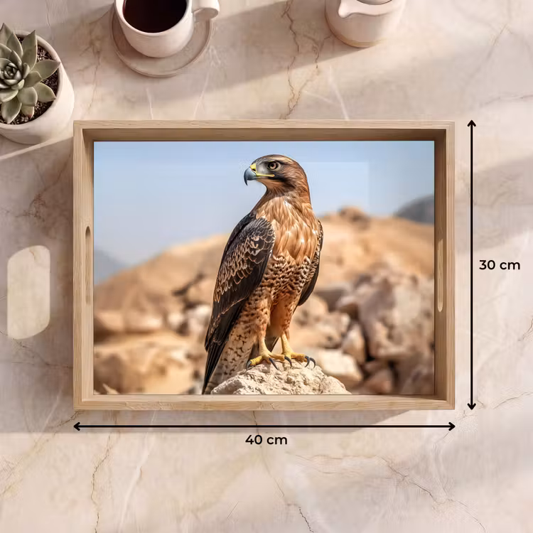 Dienblad - Valk - Vogel - Rots - Macht — 9