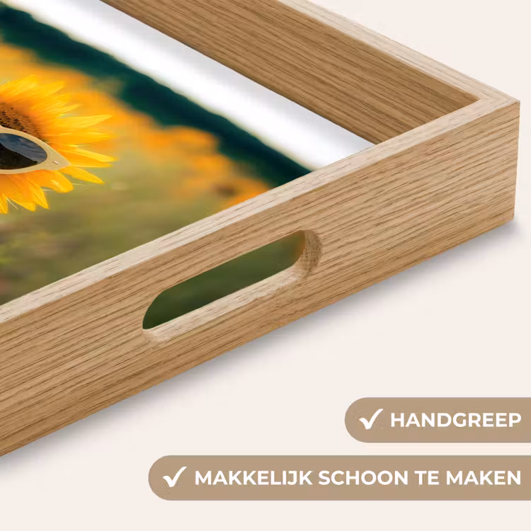 Dienblad - Zonnebloem - Veld - Zonnebril — 5
