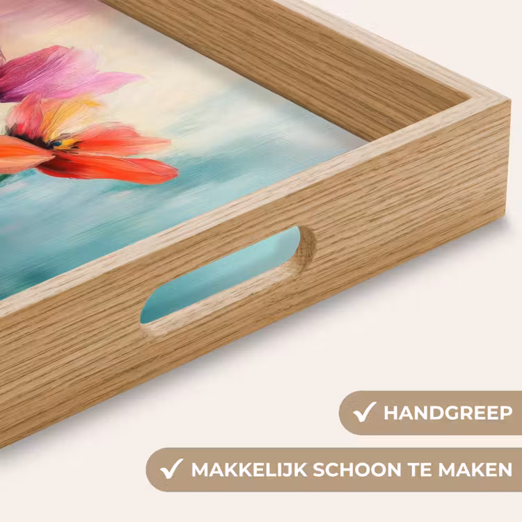 Dienblad - Tulpen - Lichtreflecties - Kleurverloop — 5