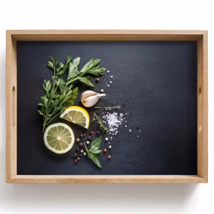 Dienblad - Verse ingrediënten - Compositie - Artistiek — 1