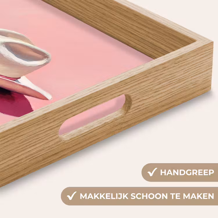 Dienblad - Zomers - Hoed - Roze — 5