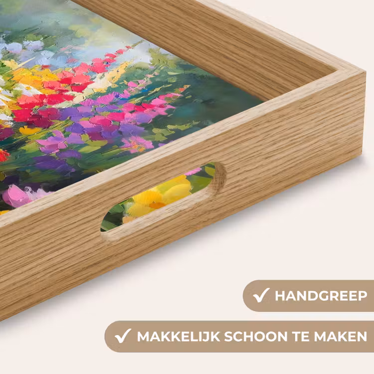 Dienblad - Zomertuin - Sfeervol - Bloemen — 5