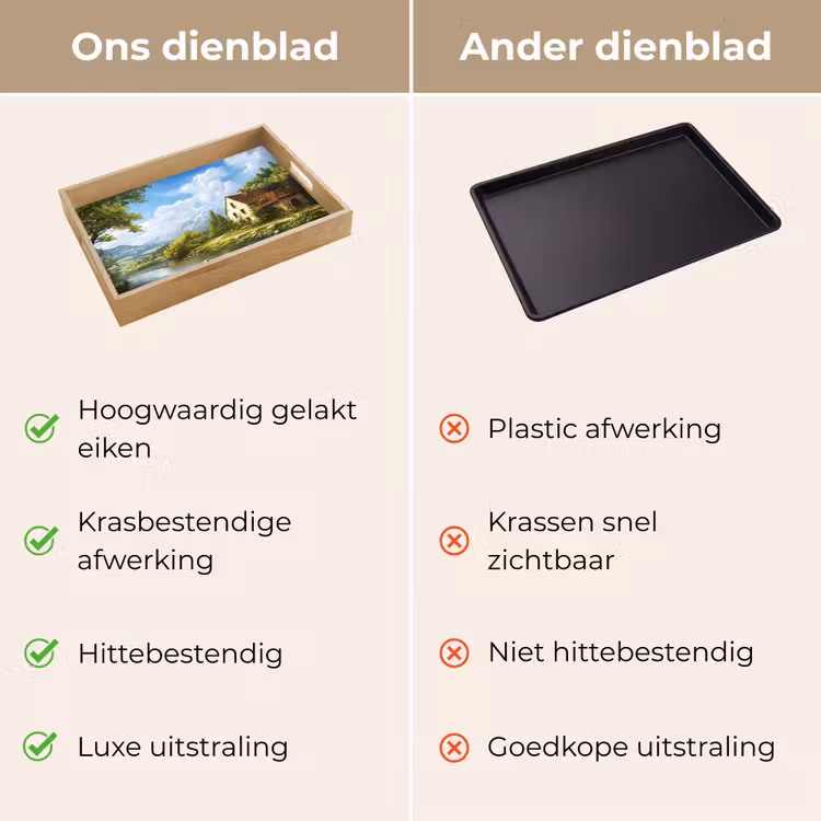 Dienblad - Zwaan - Bomen - Rust — 3