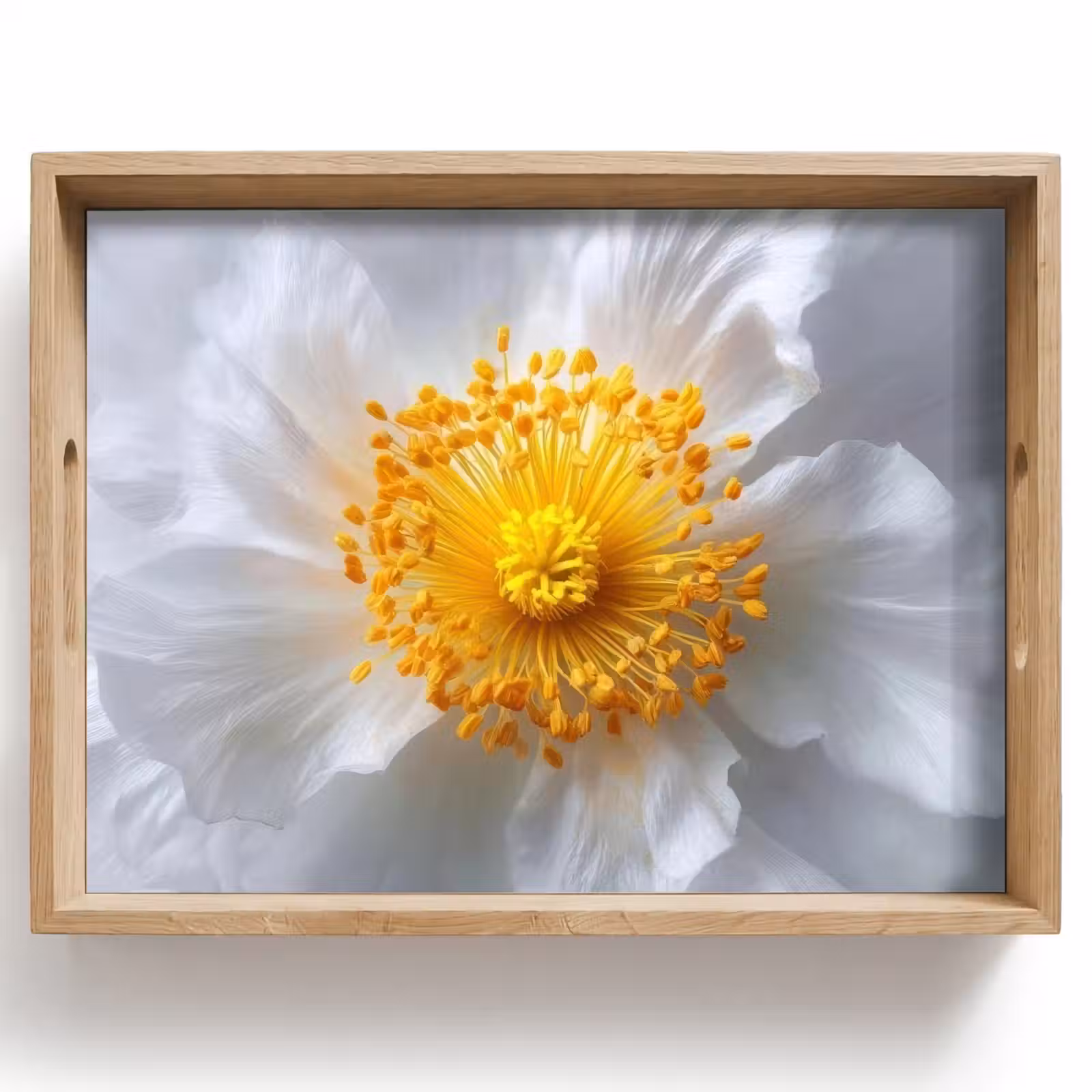 Dienblad - Wit - Bloem - Elegant — 1