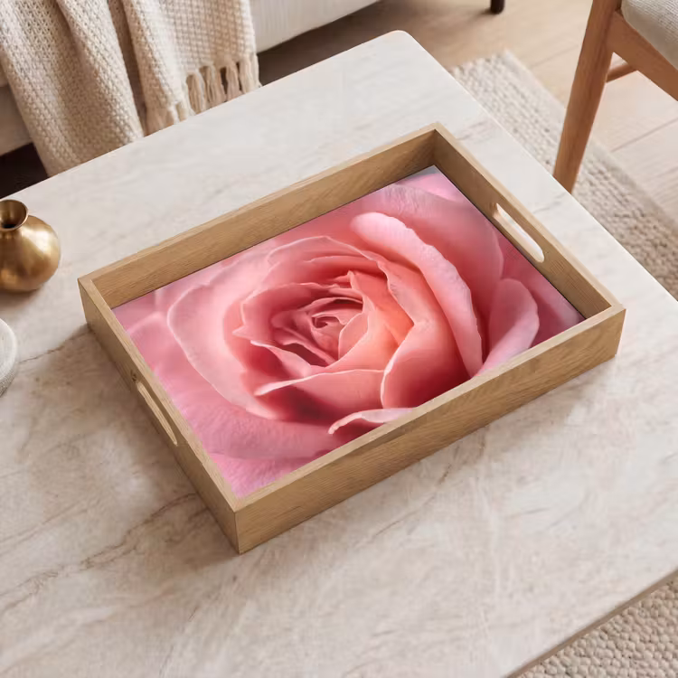 Dienblad - Roze - Roos - Romantisch — 2