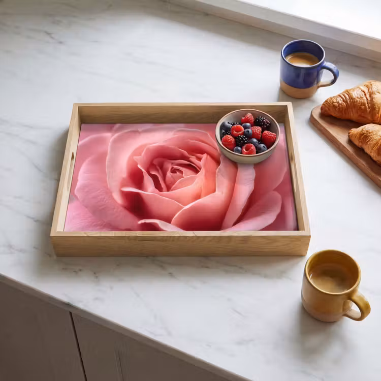Dienblad - Roze - Roos - Romantisch — 4