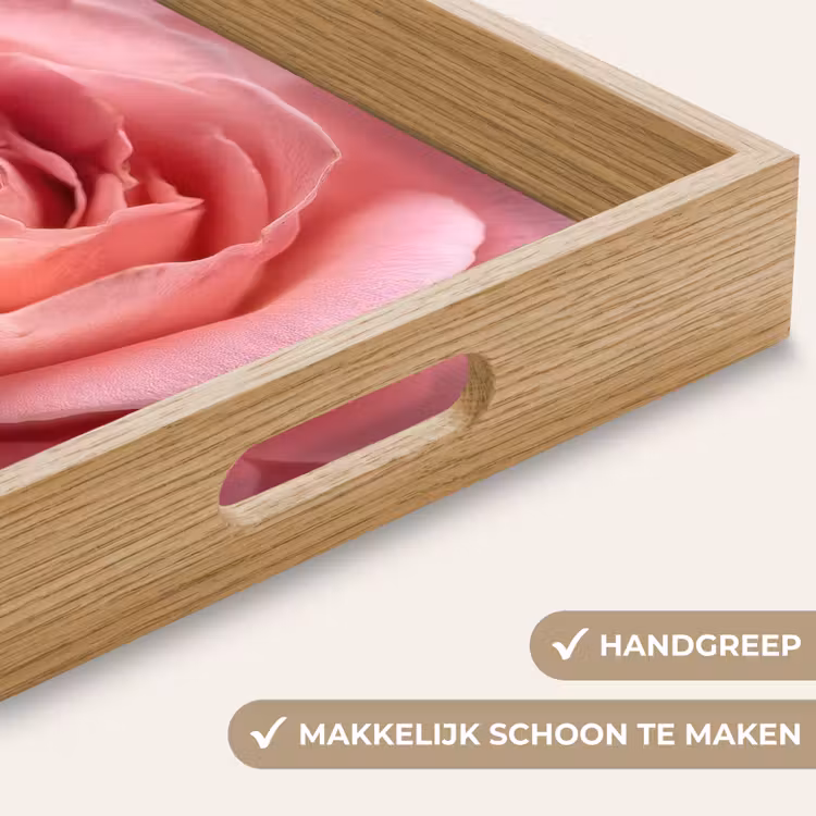 Dienblad - Roze - Roos - Romantisch — 5