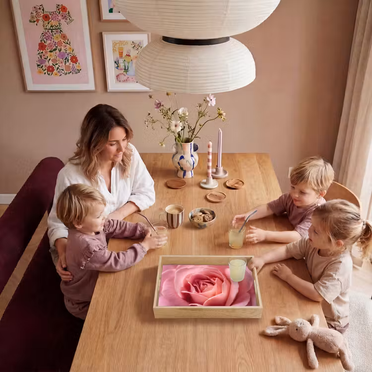 Dienblad - Roze - Roos - Romantisch — 7