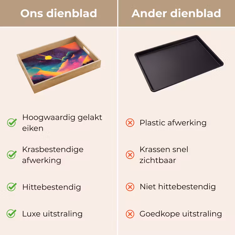 Dienblad - Sterren - Bergen - Kleurrijk — 3